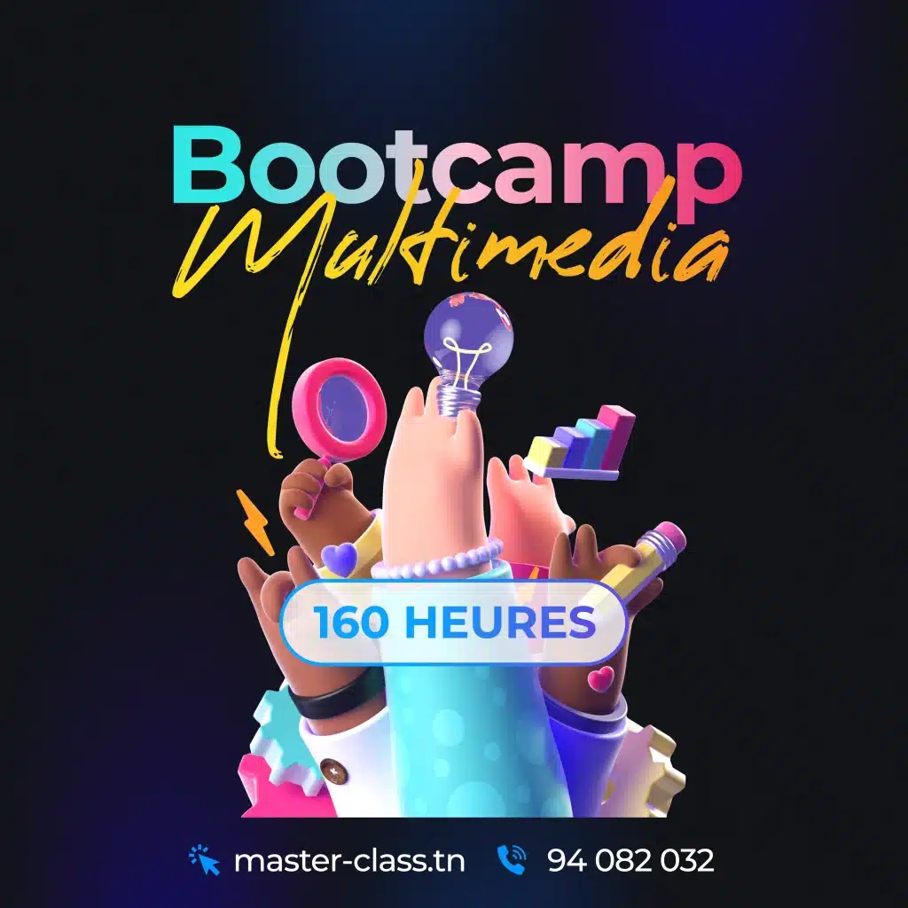 Bootcamp Multimédia 5 formations